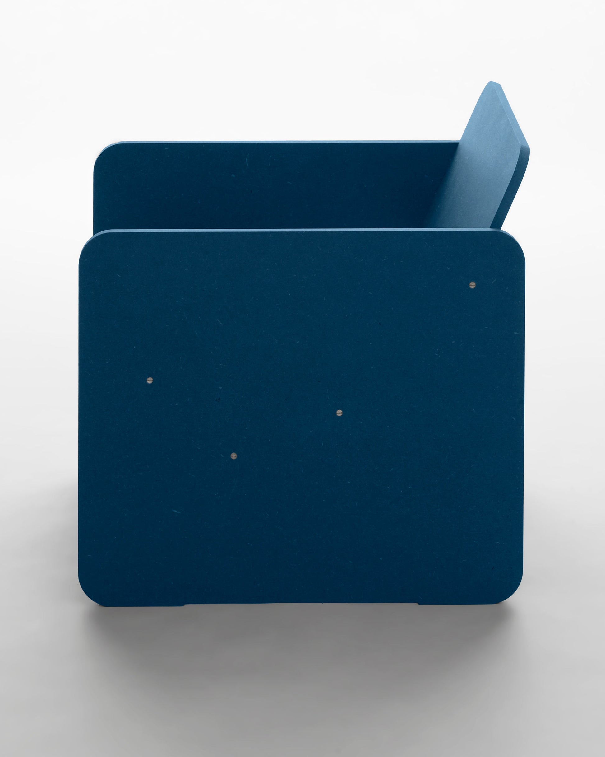 Slab Lounge Chair, Blue