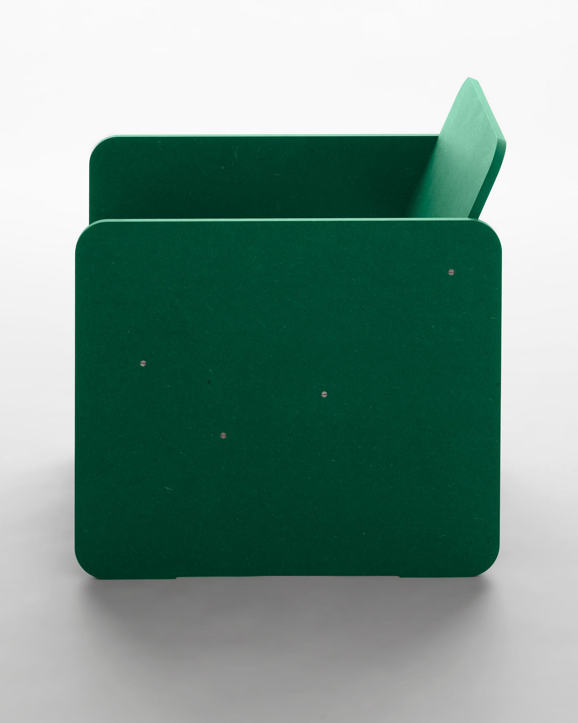 Slab Lounge Chair, Green