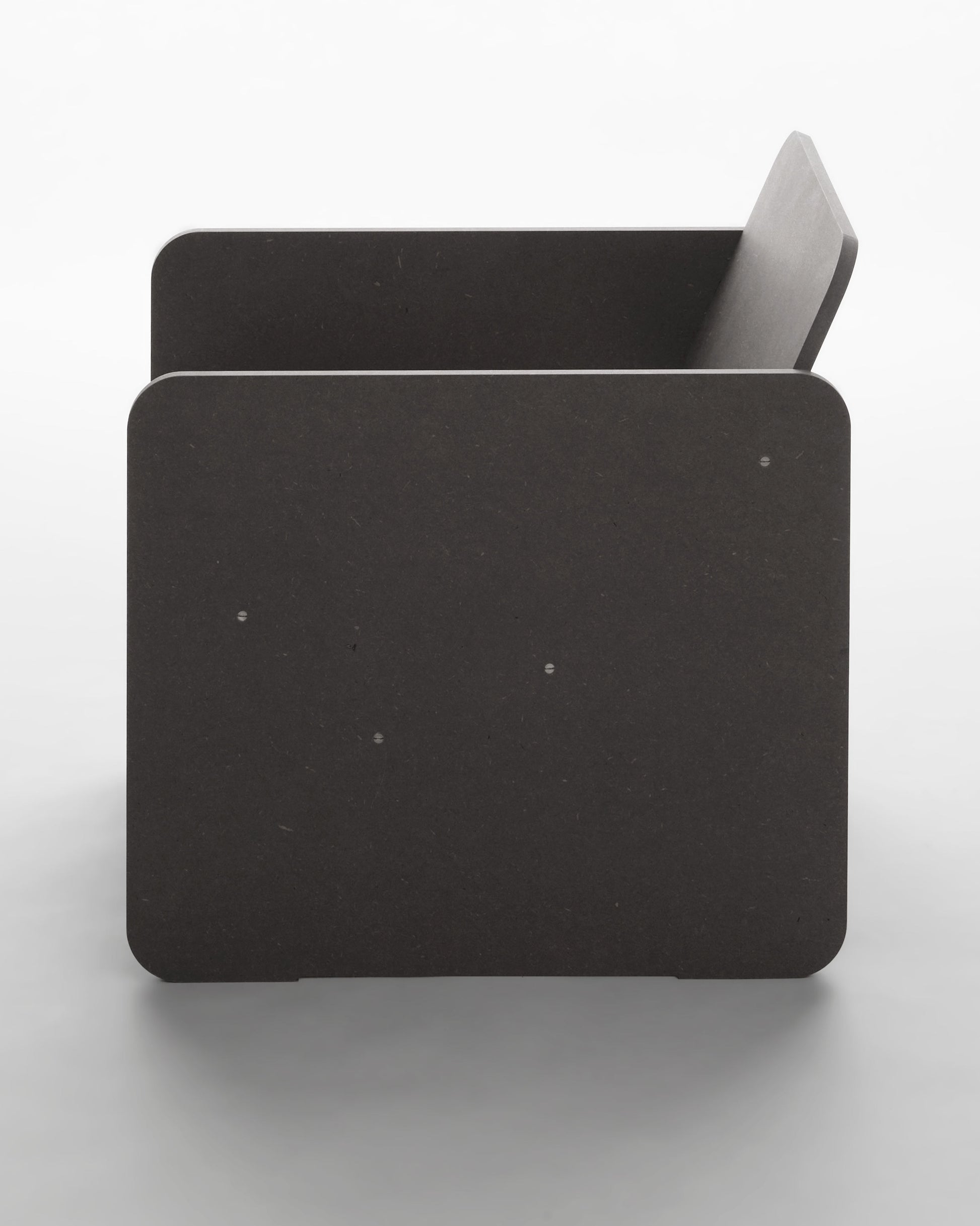 Slab Lounge Chair, Grey