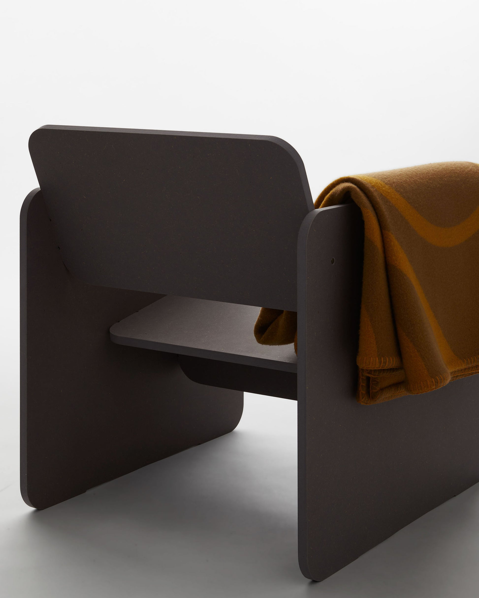 Slab Lounge Chair, Grey