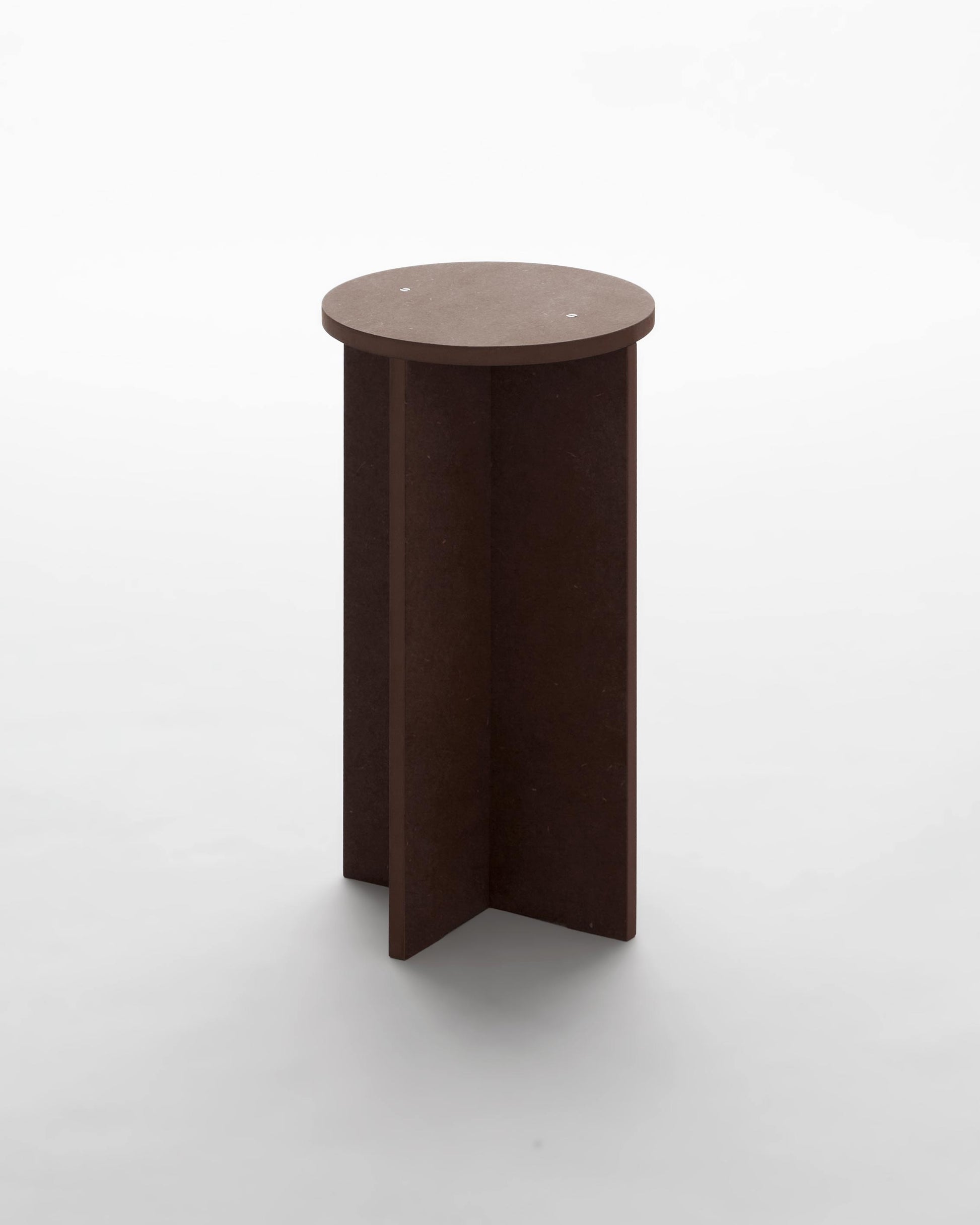 Dot Pedestal, Dark Brown