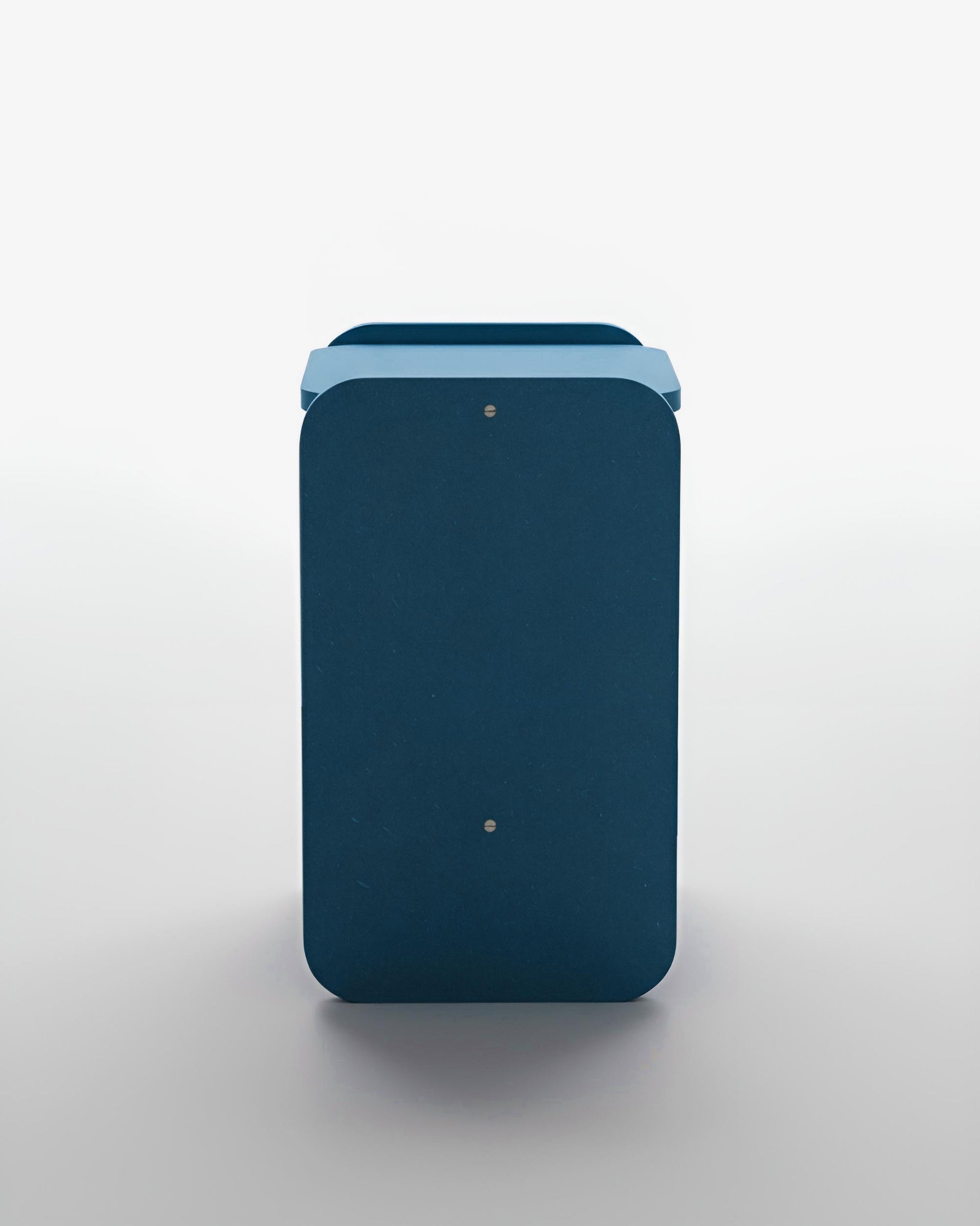 Slab Side Table, Blue