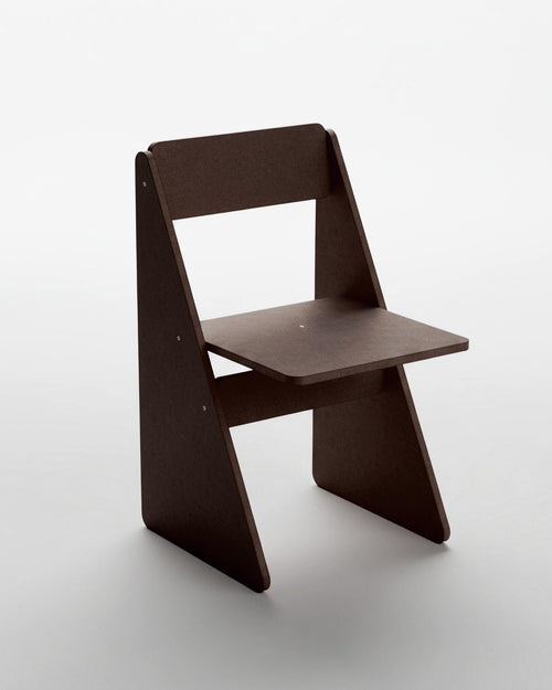 Angle Chair, Dark Brown