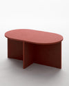 Capsule Coffee Table, Red