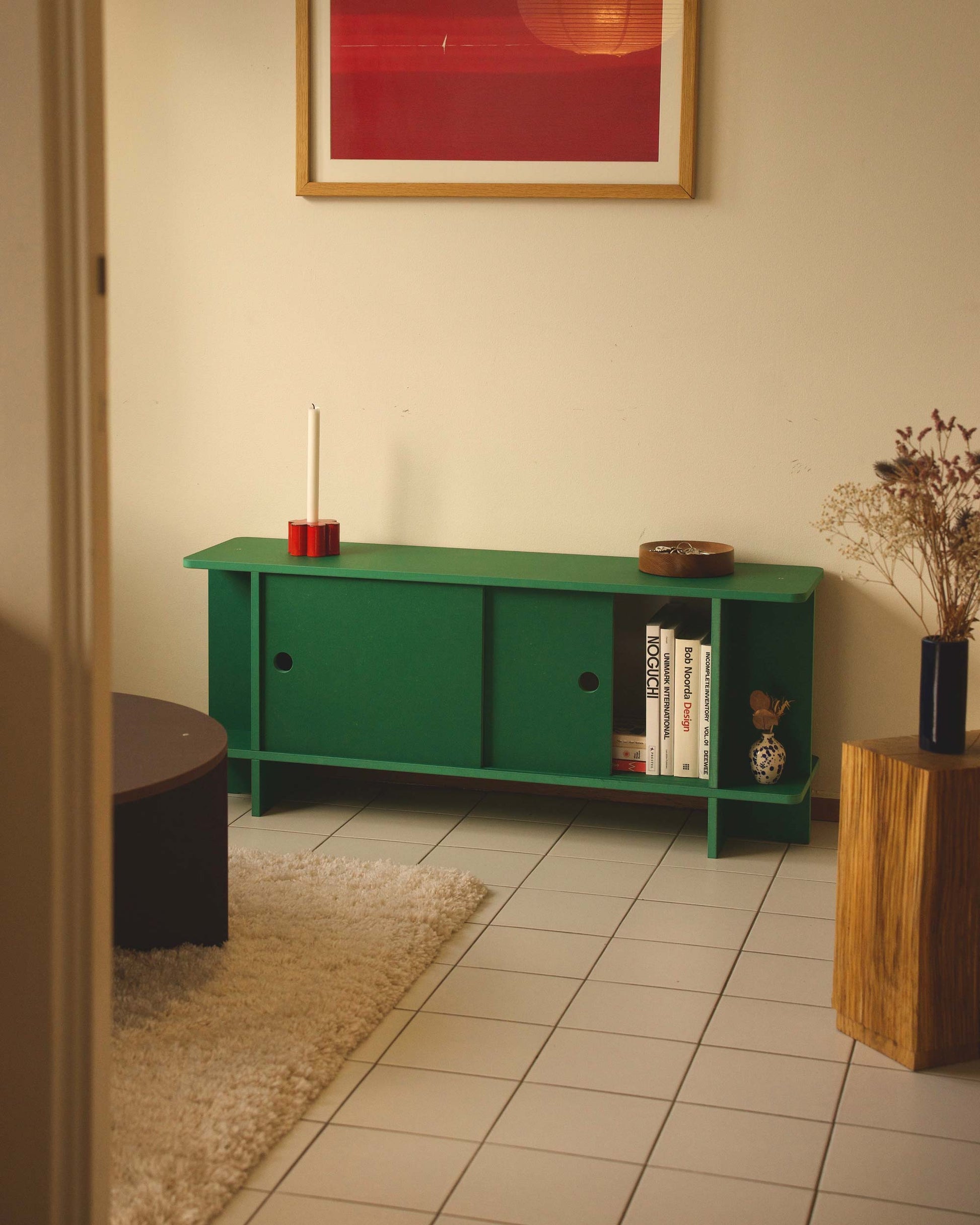 Frame Cabinet, Green