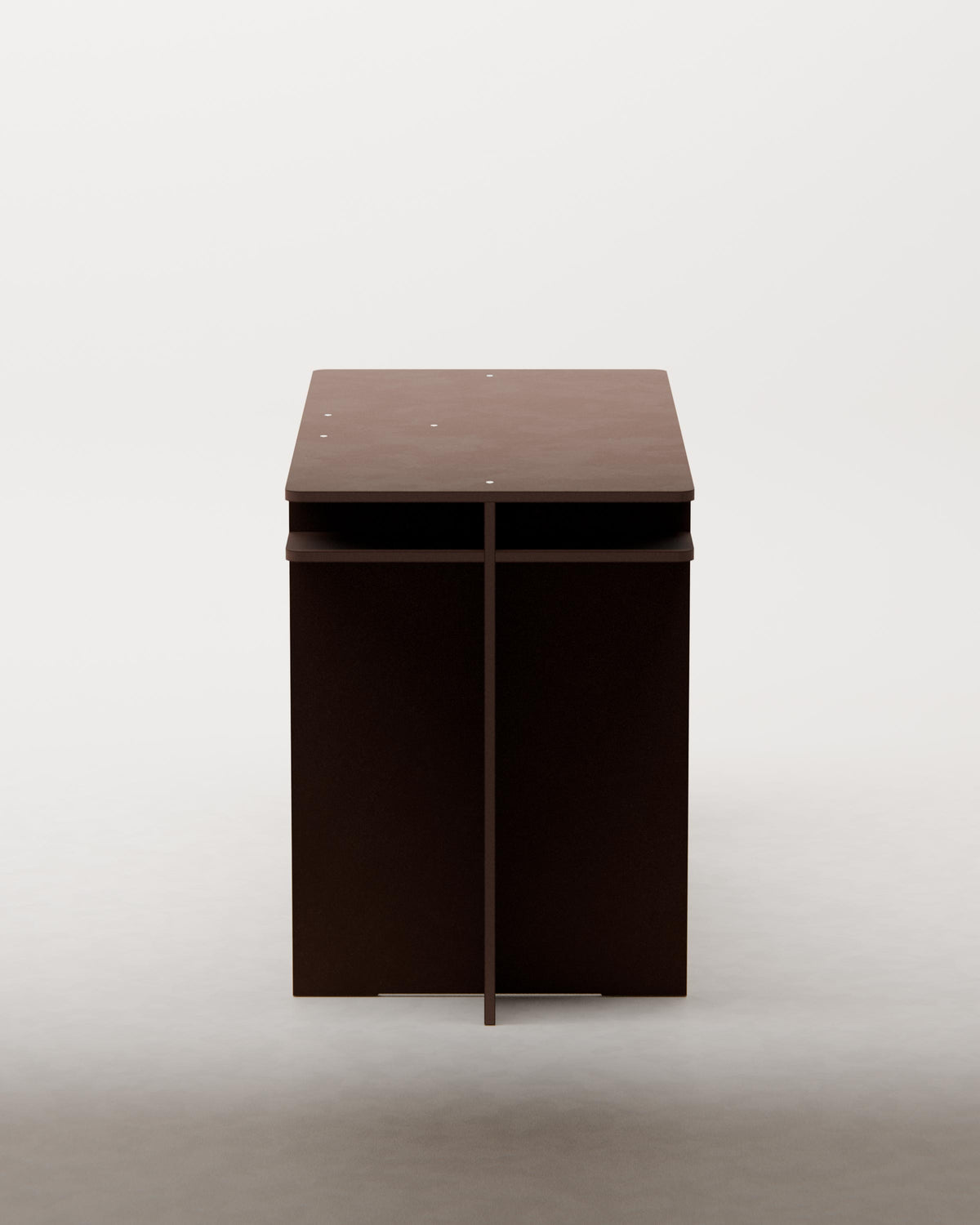 Frame Desk, Dark Brown