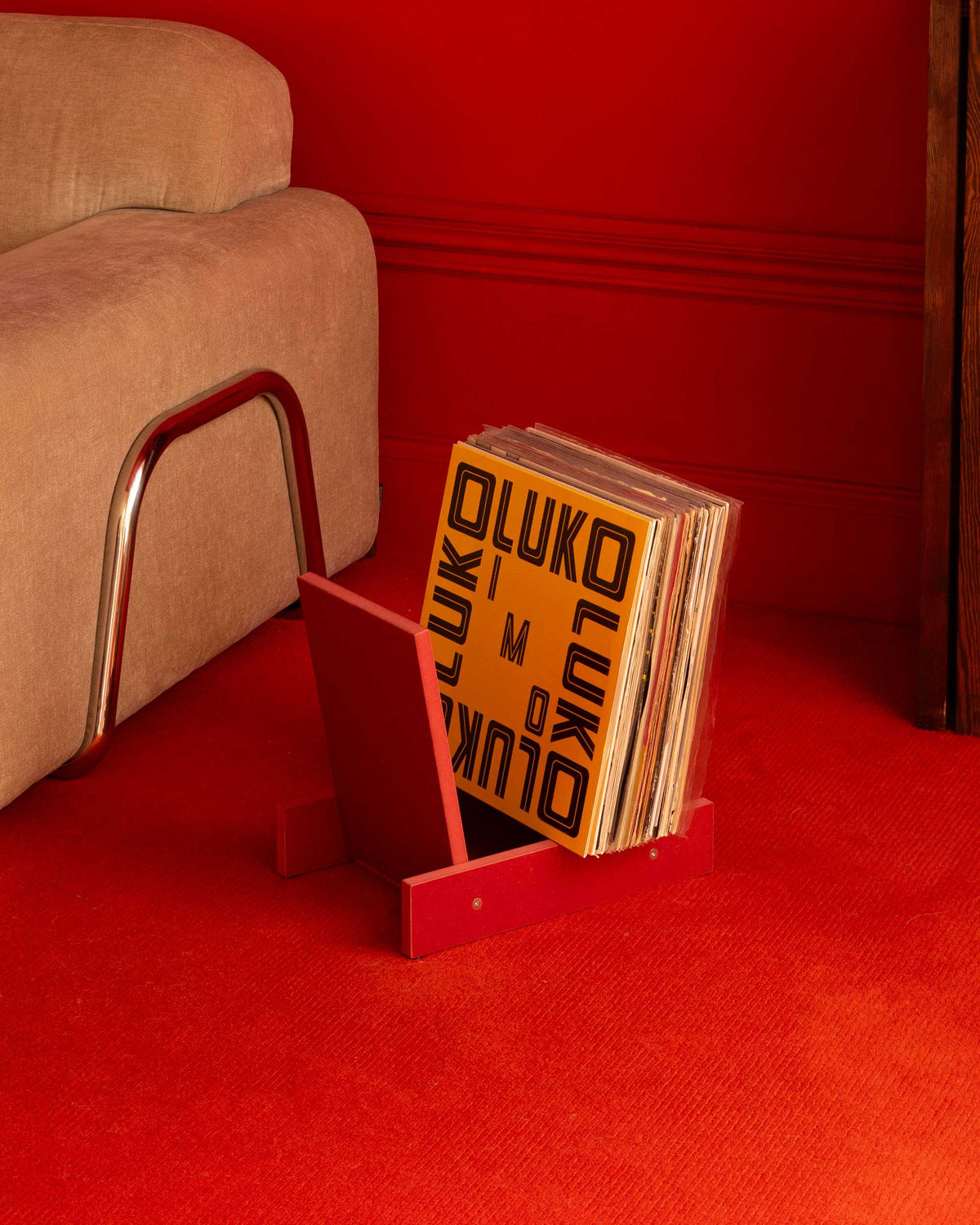Block Storage Crate, Red