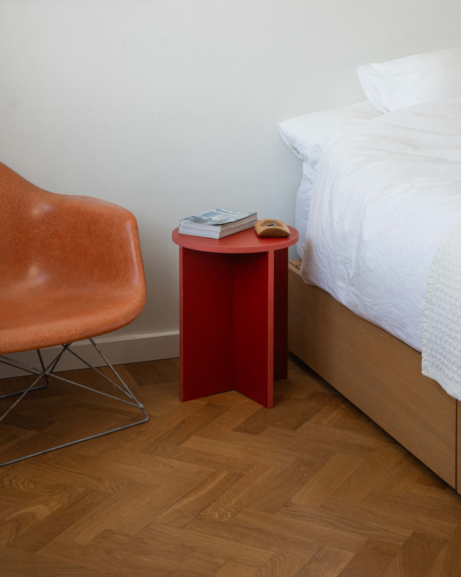 Dot Stool, Red