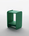 Slab Side Table, Green