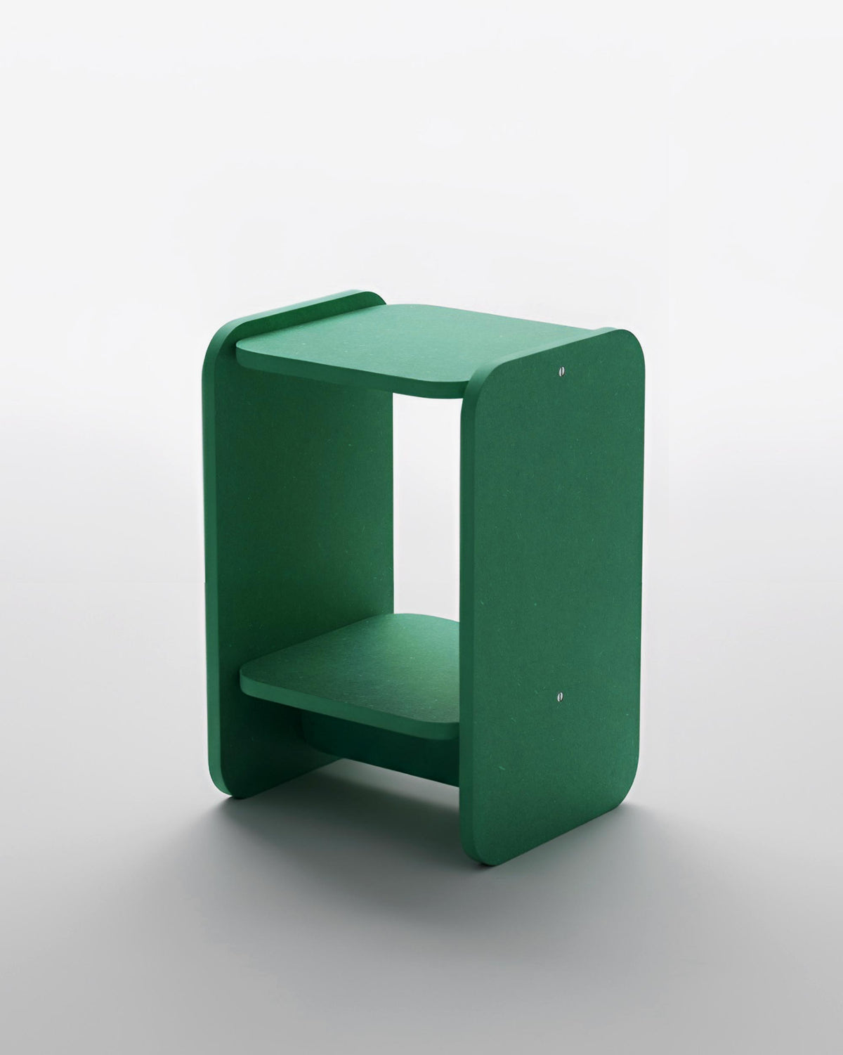Slab Side Table, Green