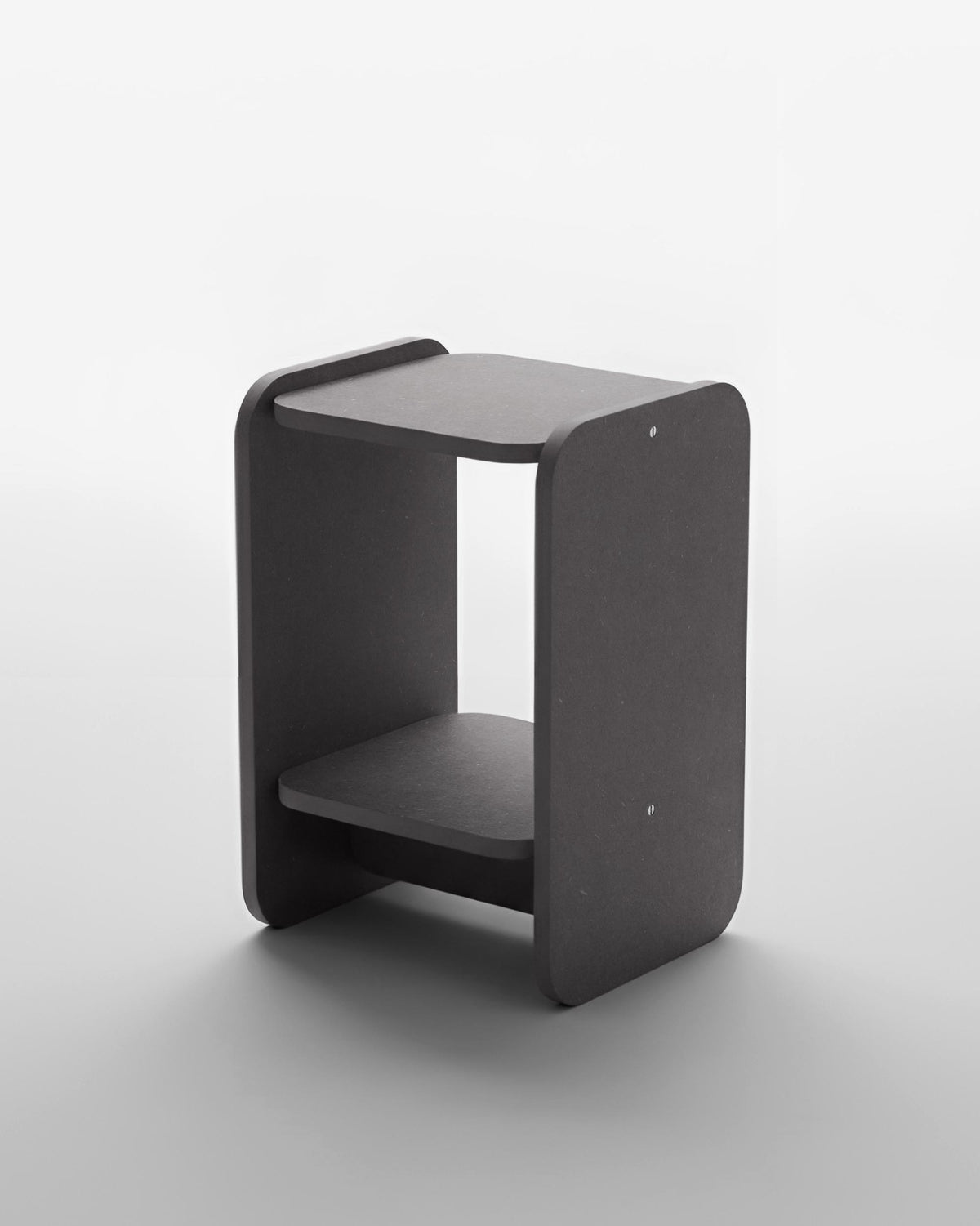 Slab Side Table, Grey