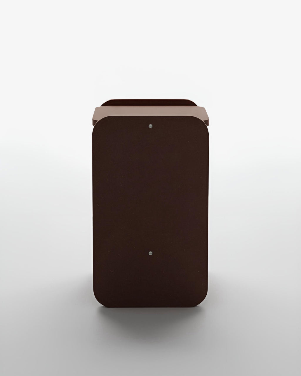 Slab Side Table, Dark Brown