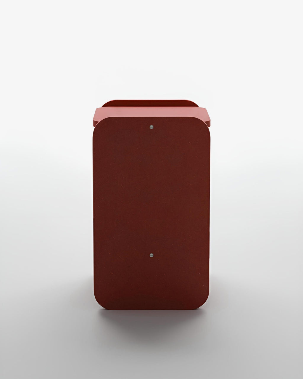 Slab Side Table, Red