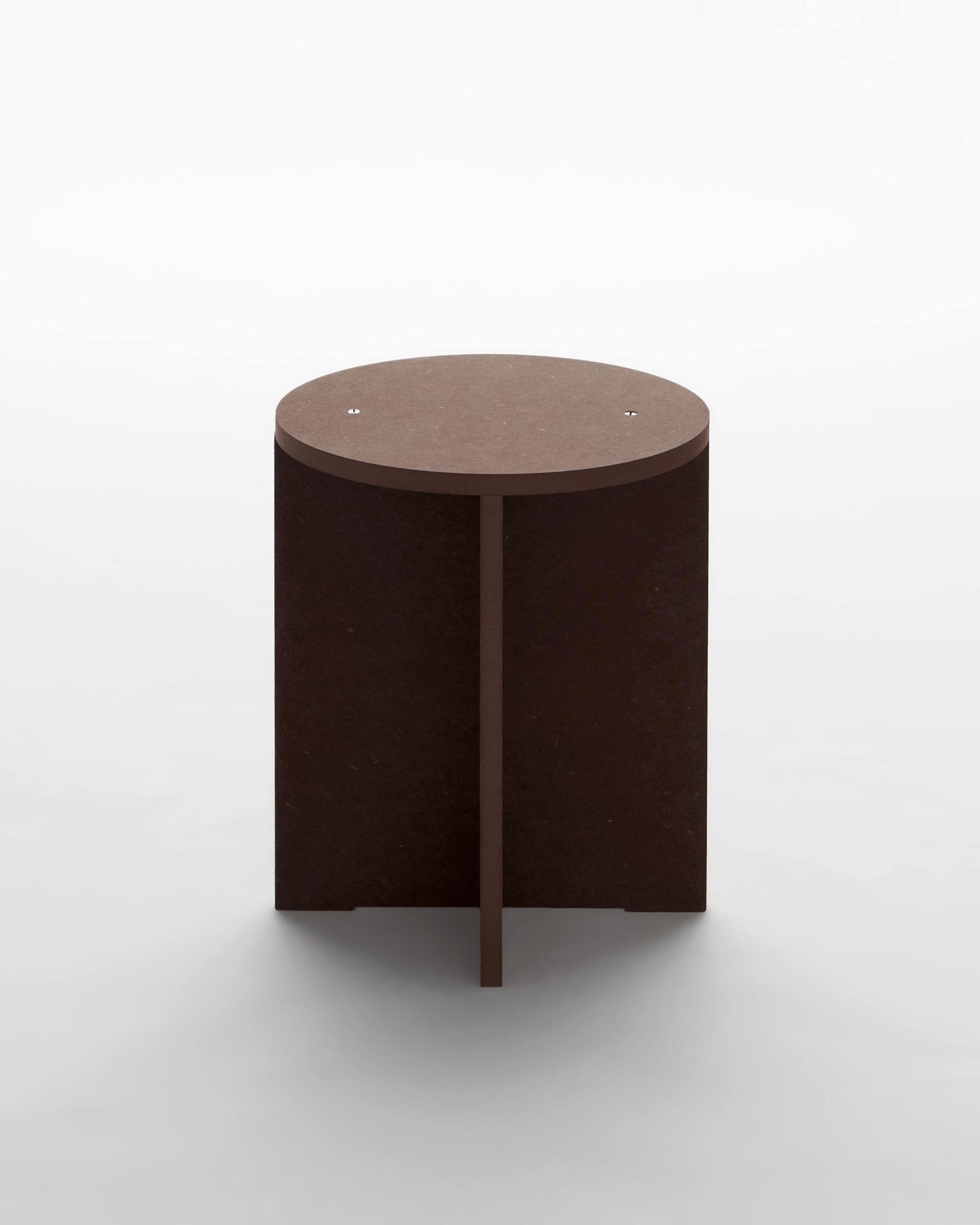 Dot Stool, Dark Brown
