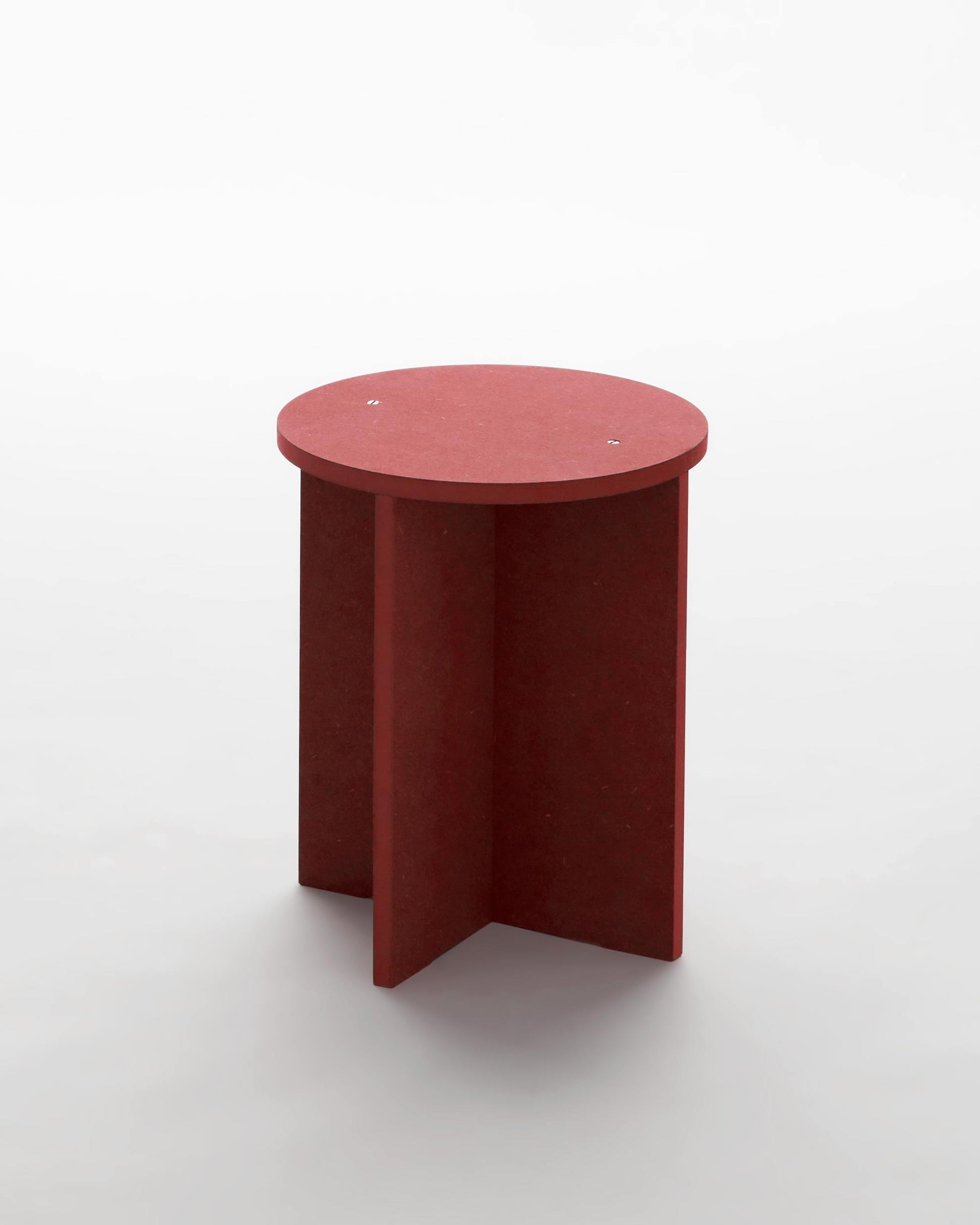 Dot Stool, Red