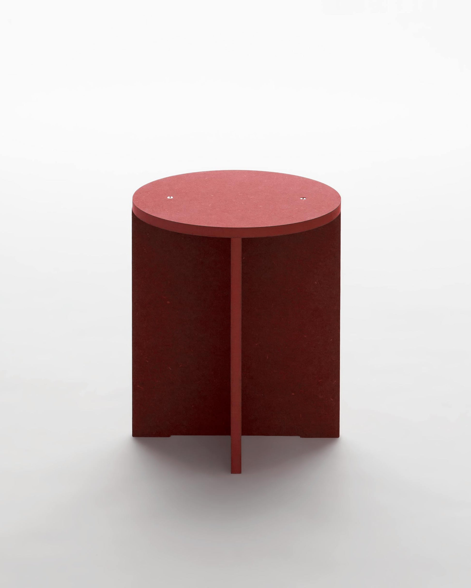 Dot Stool, Red