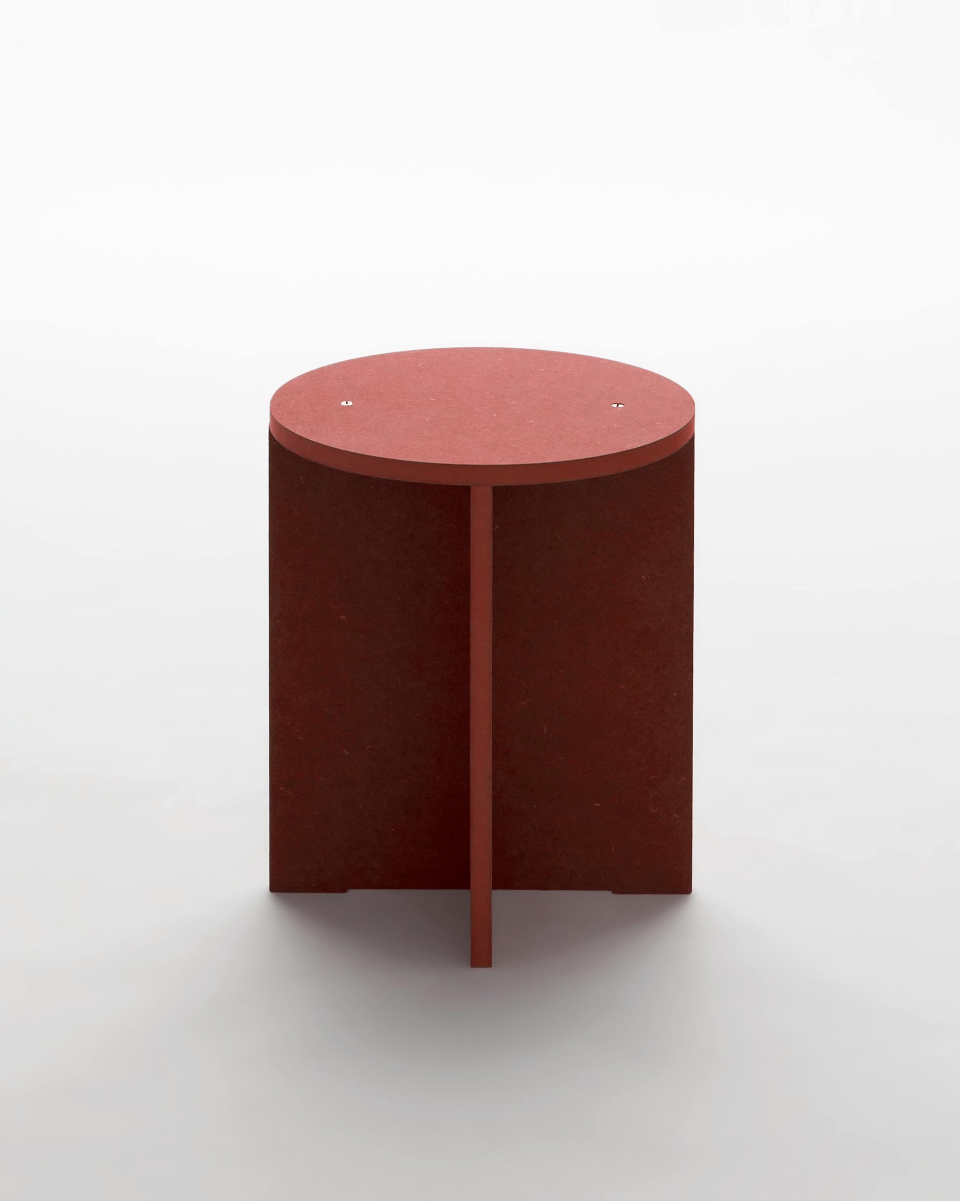 Dot Stool, Red