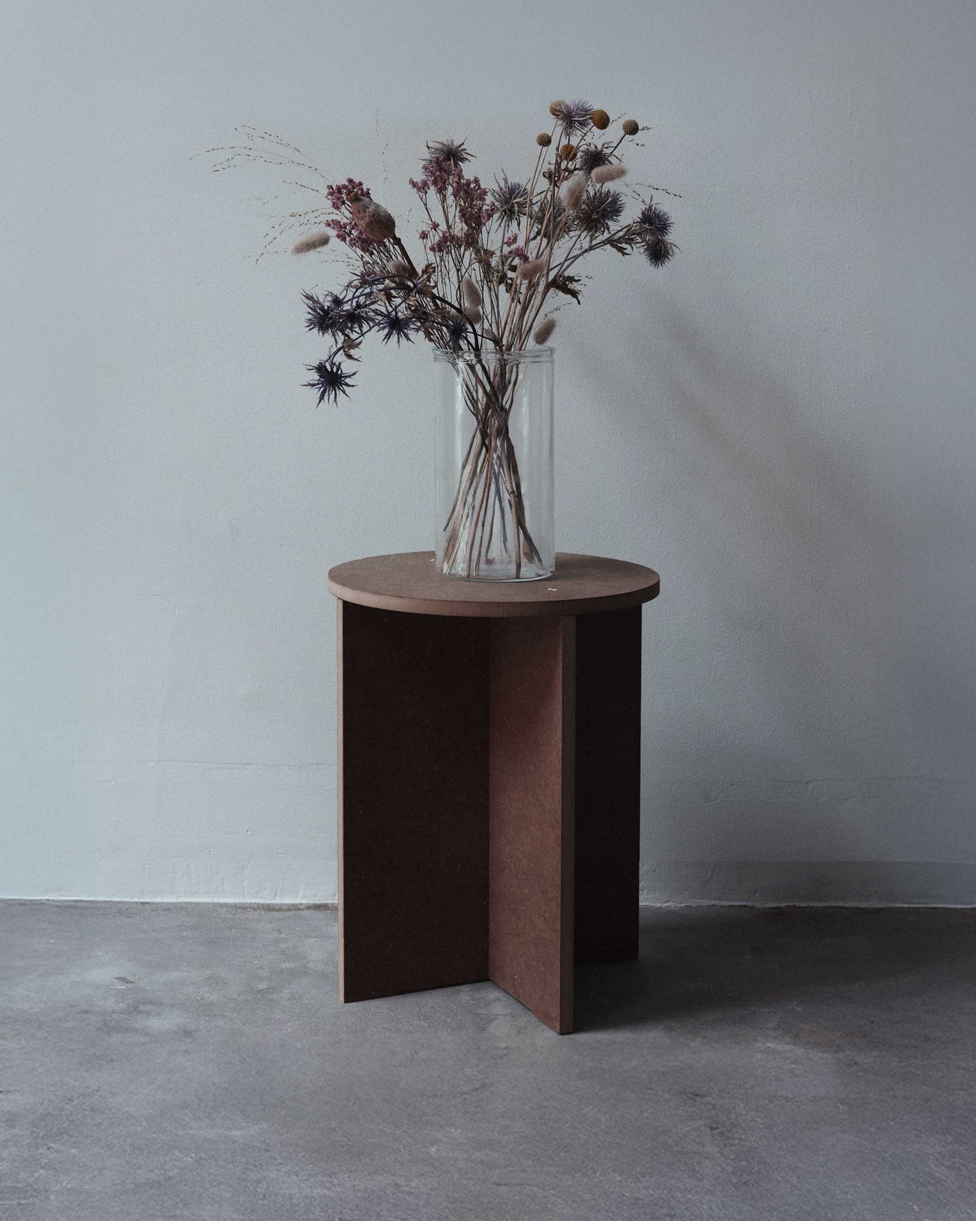 Dot Stool, Dark Brown