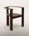 Unit Armchair, Dark Brown