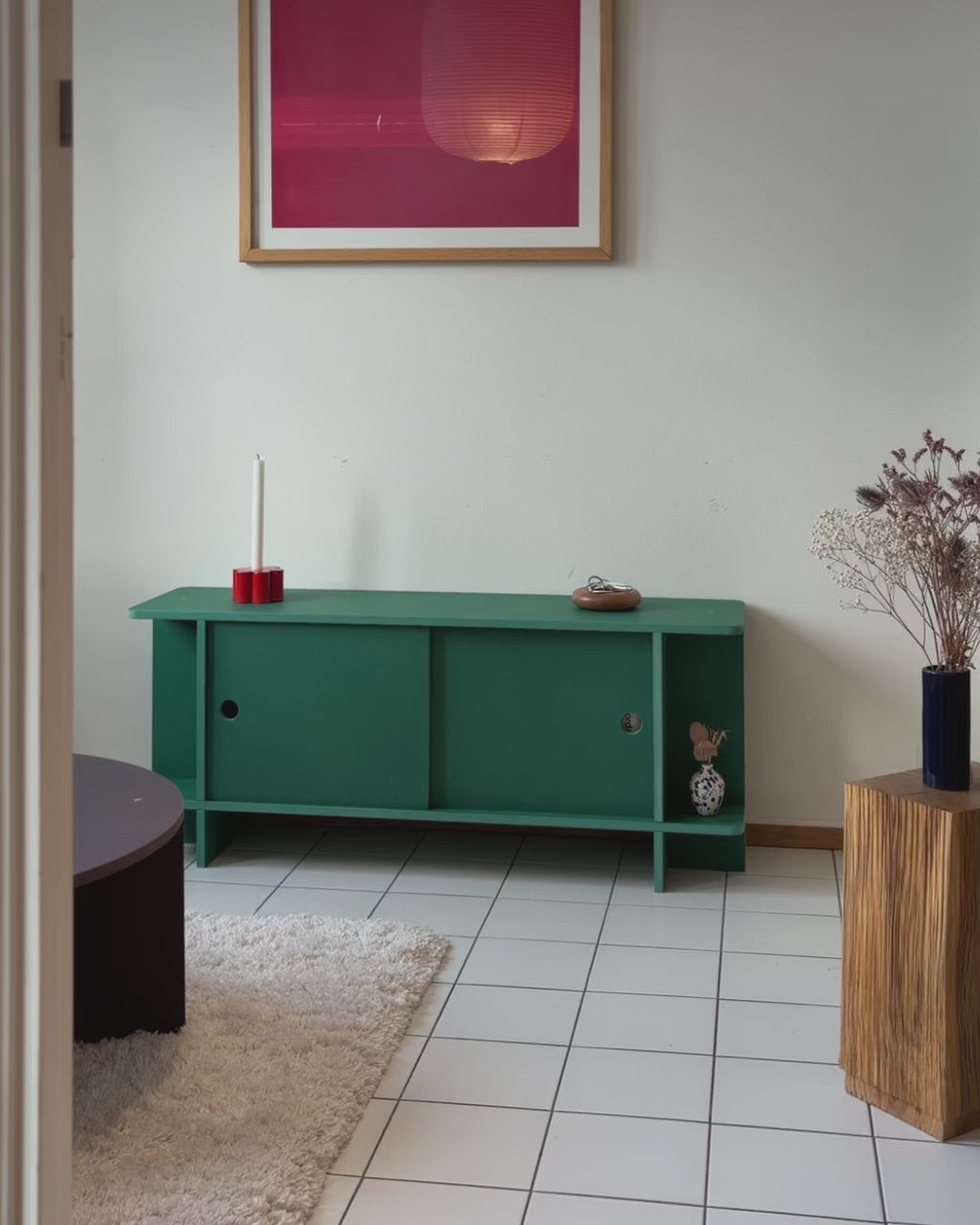 Frame Cabinet, Green